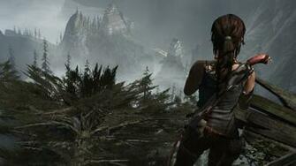 Wallpaper Fond D Ecran Pour Tomb Raider Pc Wii Gb Ps1 Ps3 Psp