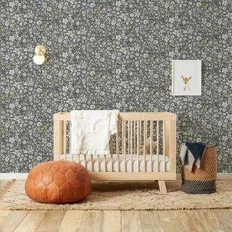 Perennial Hand Screened Wallpaper Makelike Kaufmann Mercantile