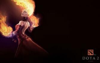 Dota Wallpaper Lina By Phnix