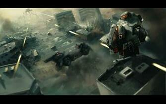 Sci Fi Battle Wallpaper