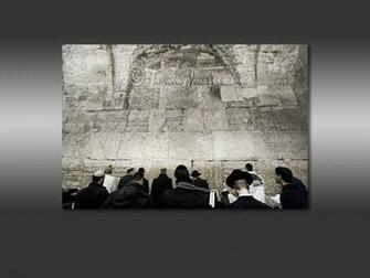 Jewish Homeland Men Religion Sites