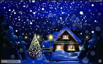 Christmas Night Live Wallpaper Android Apps On Google Play