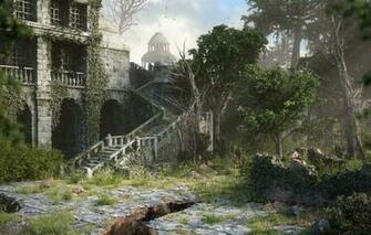 Wallpaper The Building Architecture Forgotten Temple Image For