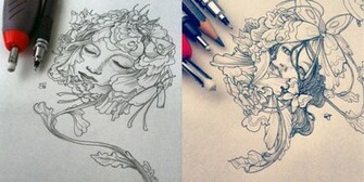 James Jean Art Study Original Piece By Heycheri