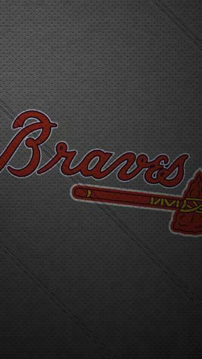 iPhone Wallpaper Leather Braves