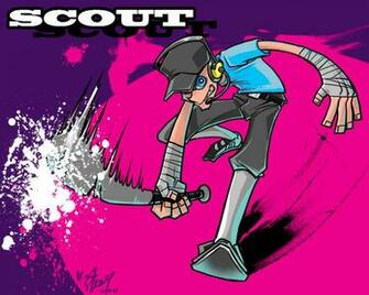 Tf2 Scout Wallpaper By Ziznine69