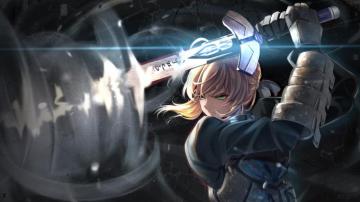 Artoria Pendragon Saber Fate Grand Order Fgo Video Game