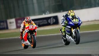 Marc Marquez Vs Valentino Rossi Wallpaper