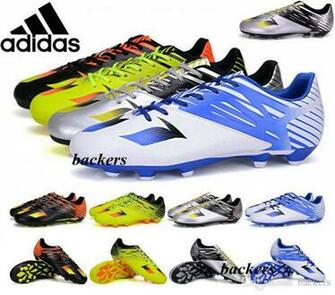 Original Adidas Kids Soccer Shoes Messi Fg Core Youth