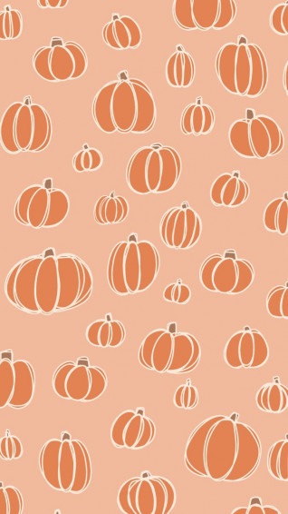 Fall Pumpkin iPhone Wallpaper