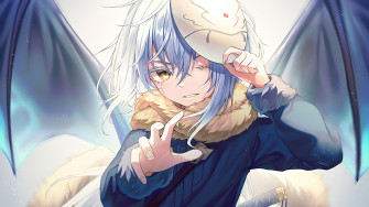Rimuru Tempest Mask Tensura Anime Wallpaper 4k