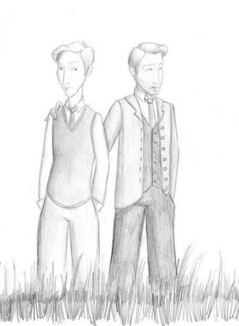 Nick Carraway And Jay Gatsby By Cuddlysunshine