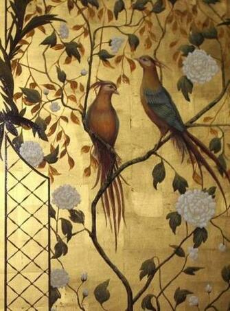 Gold Leaf Water Color