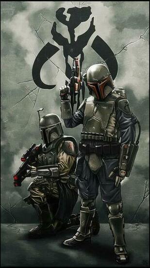 Star Wars Mandalorian X Wallpaper