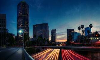 Los Angeles City Lightings Wallpaper HD