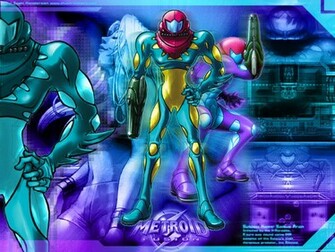 Wallpaper Metroid