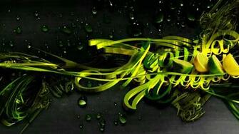 Abstract Citrus Wallpaper Wallpoper