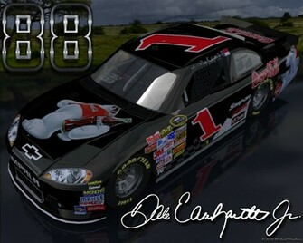 Dale Earnhardt Jr Coke Bear Retro Outdoor Wallpaper Is A Nice