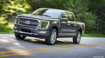 Ford F Limited Color Smoked Quartz Front Three