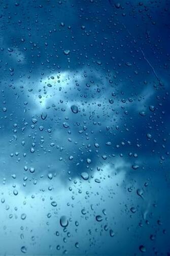 iPhone Rain Wallpaper Dropswindow