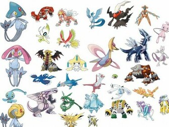 Pin All Legendary Pokemon