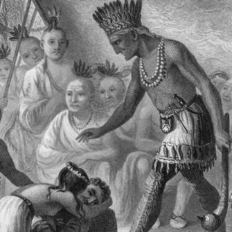Powhatan Pocahontas Definition Daughter Biography