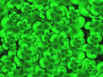 Lucky Clover Bamboo Background Seamless Repeating Fill
