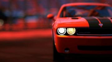 Dodge Challenger HD Wallpaper Broken Panda