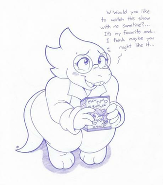 Dr Alphys By Joey Darkmeat