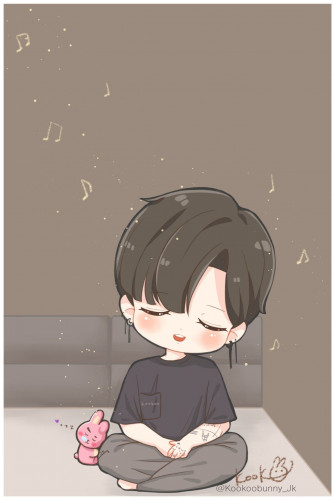 Bts Jungkook Chibi Wallpaper