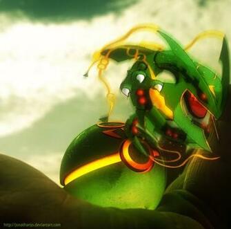 Pokeball Of Mega Rayquaza By Jonathanjo Fan Art Wallpaper Games