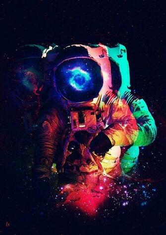 Psychedelic Astronaut Pixshark Image