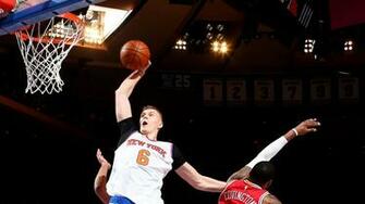 Kristaps Porzingis Knicks Wallpaper Image
