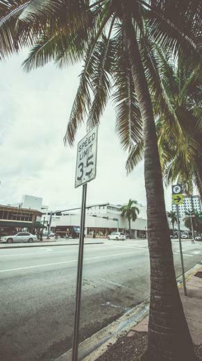 South Beach Miami Florida iPhone Wallpaper