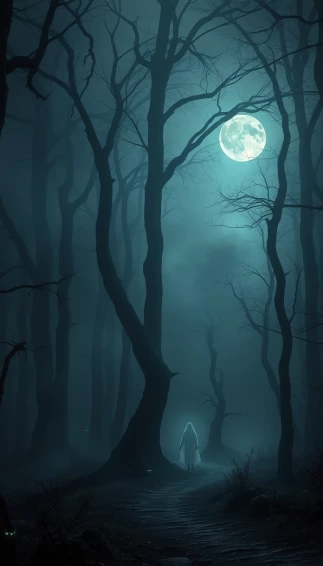 Spooky Forest Wallpaper