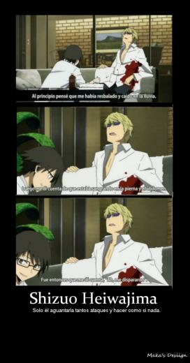 Shizuo Heiwajima Demotivationa By Makaxsoraxgirl