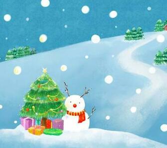 Title Christmas Tree And Snowman Category Holiday Occasions