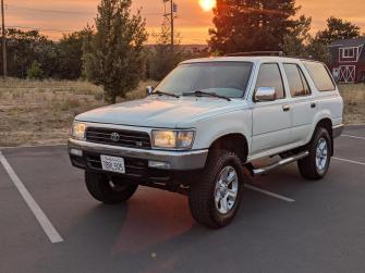My 2nd Gen 4runner With California Fire Season In The Background