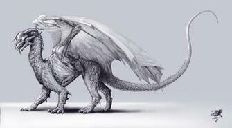 Silver Dragon Desktop Wallpaper
