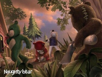Naughty Bear Wallpaper