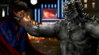 Superman Fan Art Wallpaper New Vs Doomsday