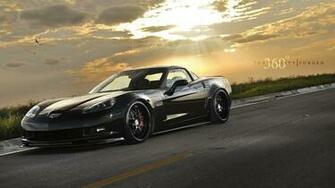 Black Chevrolet Corvette C7 Z06 HD Wallpaper
