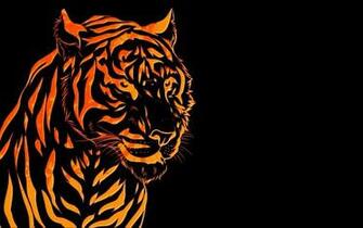 Black Orange Wallpaper