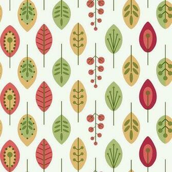 York Wallcoverings Bistro Retro Leaves Wallpaper Walmart