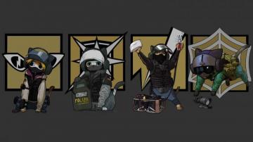 I Made A Wallpaper Out Of The Gsg Cats Shuruder Drew