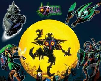 Zelda Majora S Mask Official Wallpaper Desktops