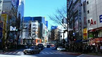 Wallpaper Japan Tokyo Street Road Urban