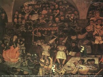 Diego Rivera Painting Wallpaper Art Print Poster