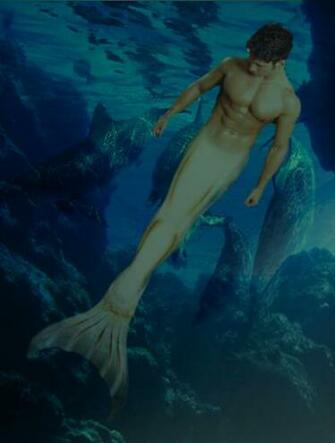 Merman In Deep Blue Sea By Centaur516