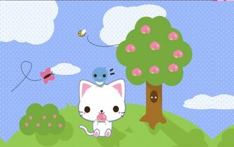 Neko Kawaii Wallpaper
